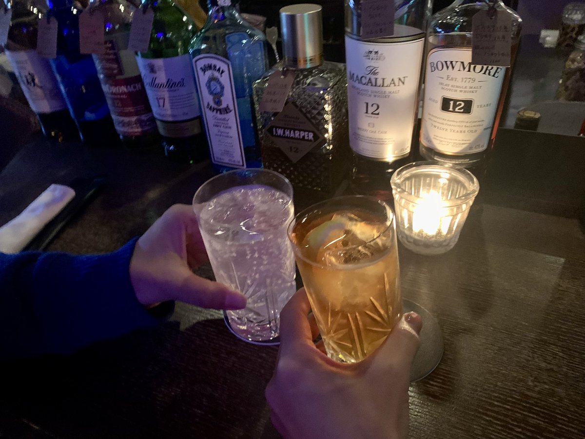 riecchi0211's tweet image. からの〜最後、寄り道を。
錦町のソウルバー、珠美さんにお付き合い頂きました🥃ｱﾘｶﾞﾄｳ
私のストライクゾーン攻めるマスターの選曲に、心震えましたわ❤️
ずっと耳に心地よかったぁぁ👍
#supergood
#仙台
#ソウルバー