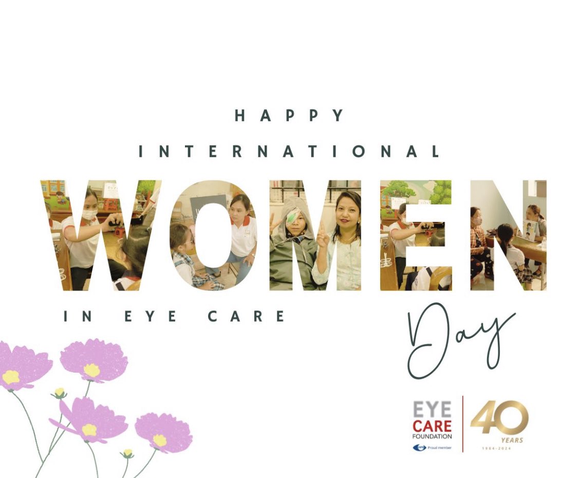 Women Making a Difference in Eye Care
 
Globally, 1.1 billion people live with vision loss, including blindness. Women and girls make up 55% of these people.

On International Women's Day, we celebrate amazing women who spend their lives improving eye care for others.