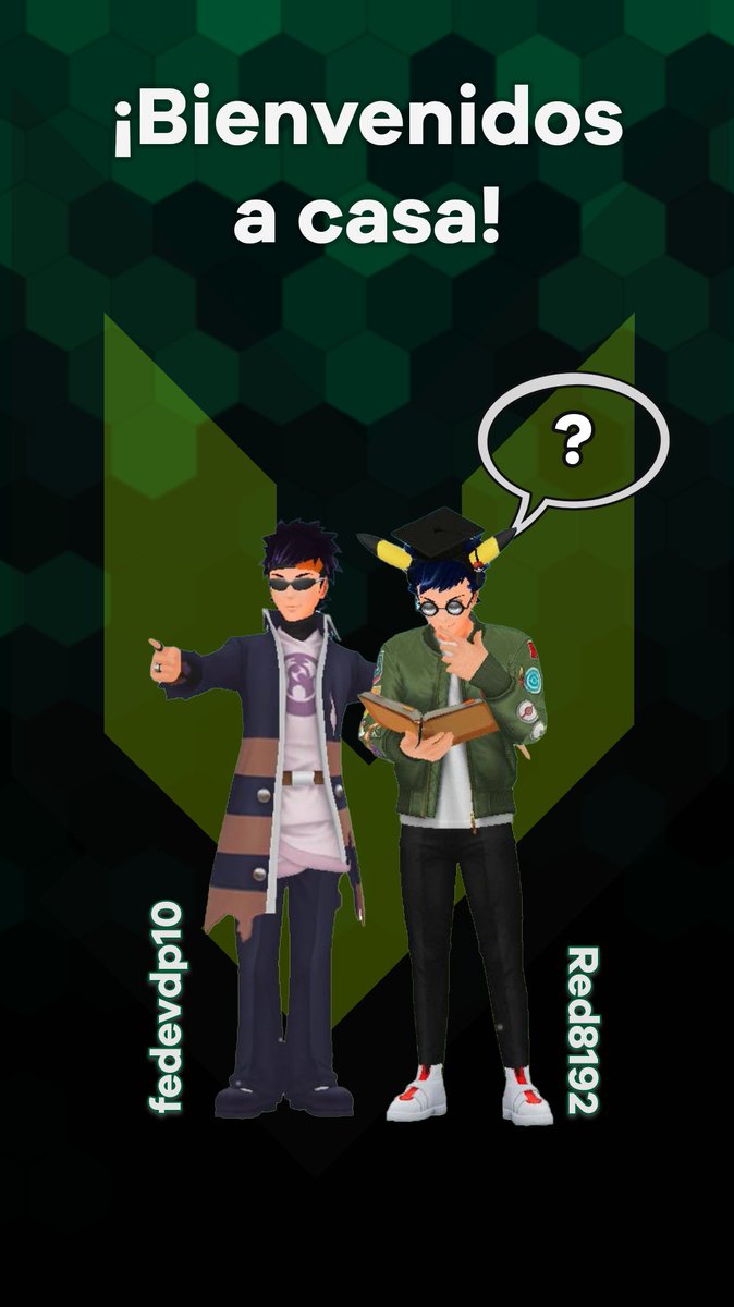 ANUNCIÓ!
Queremos darle la bienvenida a <a href="/gordomuzza/">gordomuzza</a> y <a href="/GollMateo/">gollmateoxd 🇦🇷</a> que pasen ser parte de la Familia! A su vez comentarles que luego de un periodo sin competir, <a href="/Red8192_pogo/">Red8192</a> y <a href="/Federicocam10/">Fedevdp10 🔜 LAIC ✈️ 🇧🇷</a> vuelven con todo!
#GOIVY