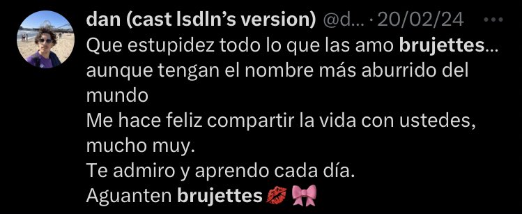 grlfndrr's tweet photo. - ¿DONDE ESTÁ EL AMOOOOOR?
- DÉJAME QUE VUELVA A ACARICIAR TU PELO DÉJAME QUE FUNDA TU PECHO EN MI PECHO VOLVER A PINTAR DE COLORES EL CIELO….

LPTM REVIVAN QUE LAS EXTRAÑO https://t.co/RSqpczMJSF