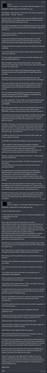 For all you folks hating on Trump for the vax, read this...