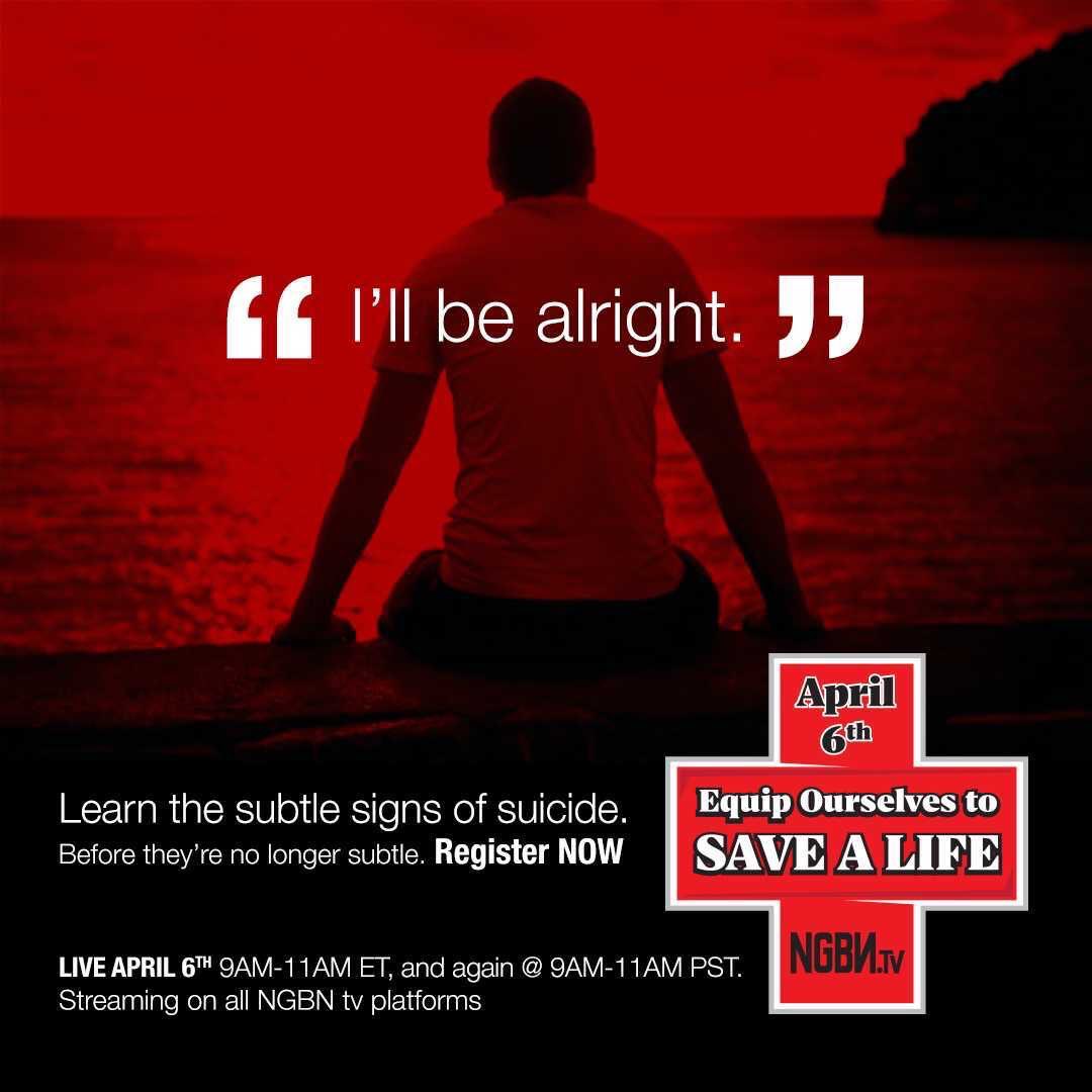 BrianJodice's tweet image. The team @tv_ngbn is dedicated to saving men’s lives, so how does a new streaming TV network do that? Events like the FREE Equip Ourselves to Save a Life, that’s a start. Sign up at ngbn.tv/savealife and join us on April 6th, and help us make a huge impact in the fight…