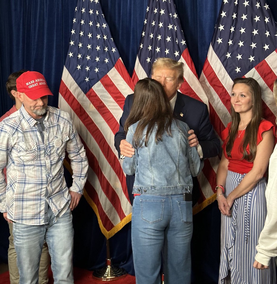 Tonight Donald Trump met with Laken Riley’s family and consoled them. Also tonight, Joe Biden went on TV and apologized for calling the man who did it an illegal. How can anyone vote for Biden at this point?