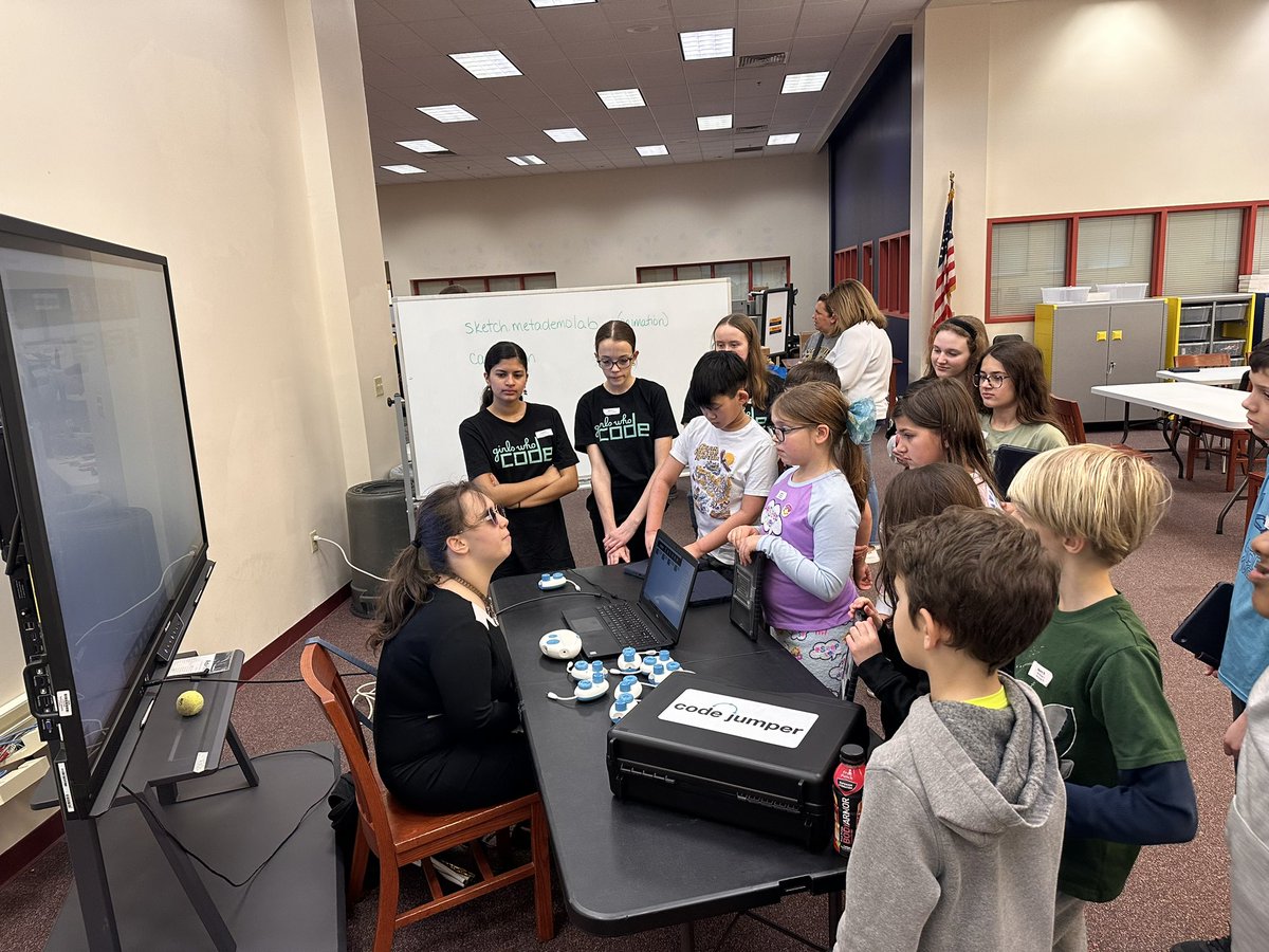 Norwin STEM summit 2024!!! 📱🔍 🧐 🤝
Variety of ages/interests/abilities engaging and learning with STEM Resources‼️
<a href="/makeymakey/">Makey Makey</a> 
<a href="/Sphero/">Sphero</a> 
<a href="/GirlsWhoCode/">Girls Who Code</a> 
<a href="/MSFTResearch/">Microsoft Research</a> 
<a href="/PerlerBead/">Perler Beads</a> 
<a href="/ARMakrApp/">AR Makr</a>
