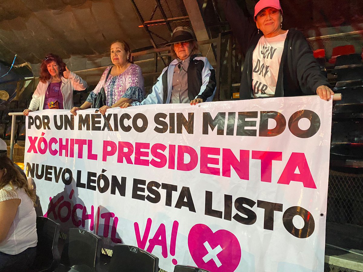 #NuevoLeonListo  a dar batalla #con @XochitlGalvez  #NoMasImpunidad 
#PorUnMexicoSinMiedo #2024 ...