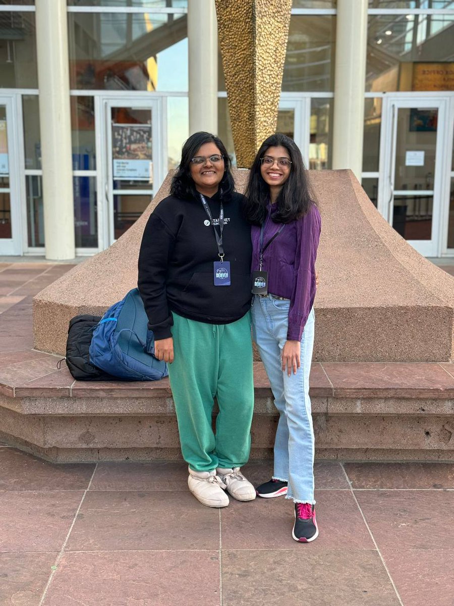 0xPC02's tweet photo. Lastly wanna thank @gyanlakshmi-Amazing mentor &amp; friend to be around. #ETHDenver2024 became from just an event to a cherishing memory. Was my first Eth event and was all hands full as hacker, organizer and speaker. Smooth sailing coz of her support💕Eagerly waiting for next one! https://t.co/vKY02BLQIi