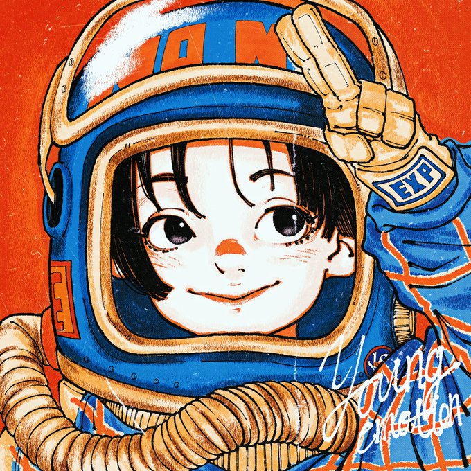 「astronaut」 illustration images(Latest｜RT&Fav:50)