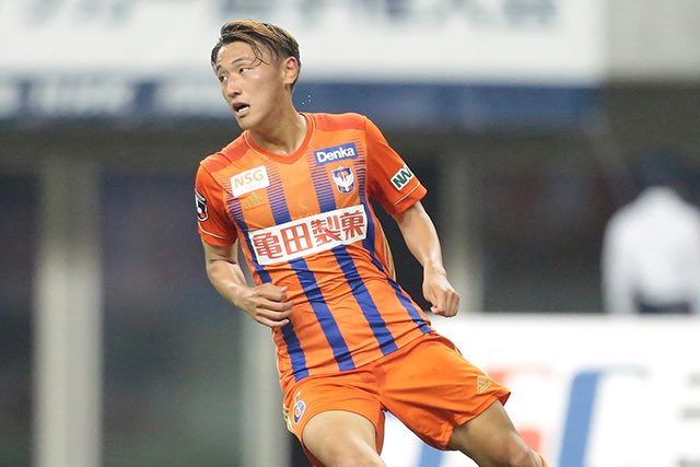 アルビレックス新潟所属の #秋山裕紀 に対してベルギー1部オイペンが