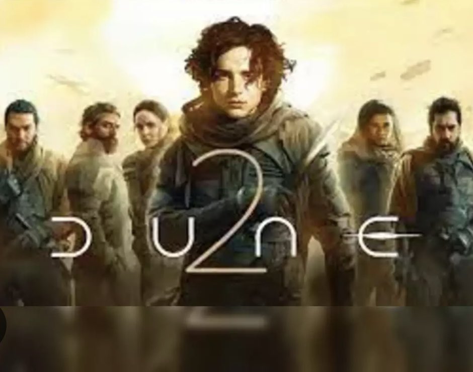 Here goes Dune pt 2! Just saw Pt 1 a few days ago. Hope it’s good! Rare night with my oldest kid. #mommoments