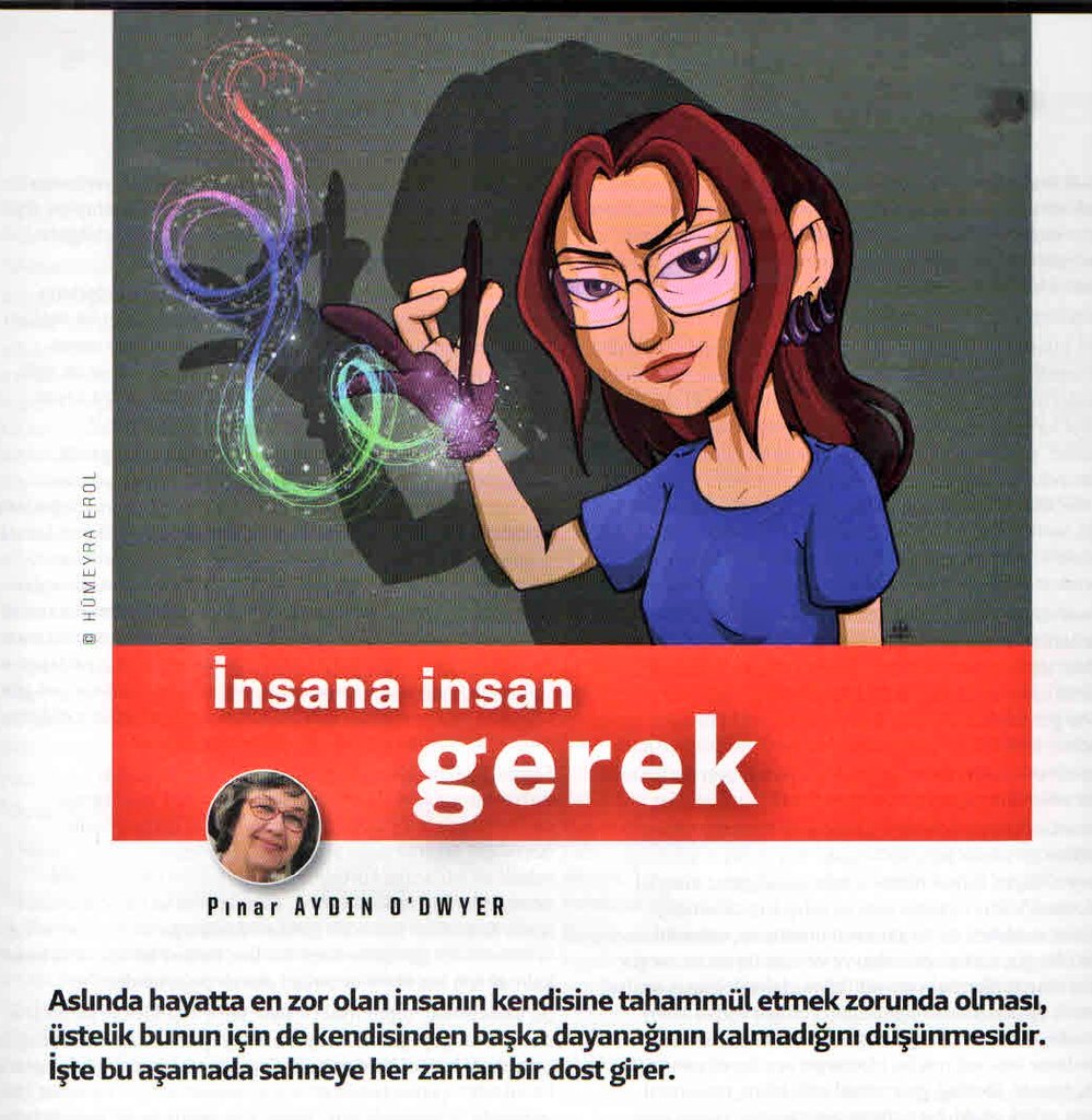 'İnsana insan gerek' Pınar AYDIN O'DWYER #GeceyeNotum