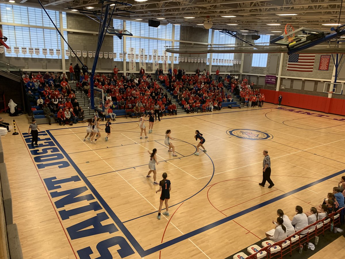 Girls Basketball Update: The Pack traveled to Natrona Heights to take on the Lady Spartans of Saint Joseph HS. @TVAASports @SaintJosephHS
(V) 35 SJCA vs 57 Saint Joseph HS
#FantasticSeason #PIAAChampionships #GoWolfPack!