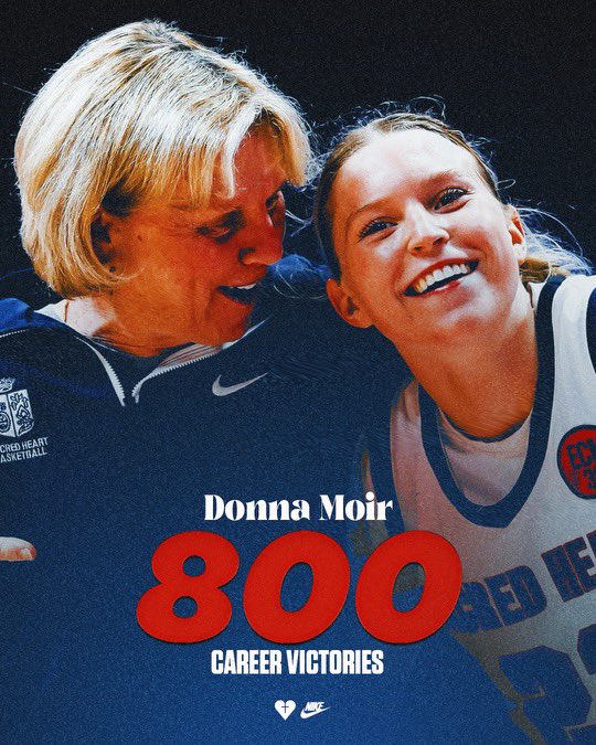 Congratulations to Coach Donna Moir on career win #800!