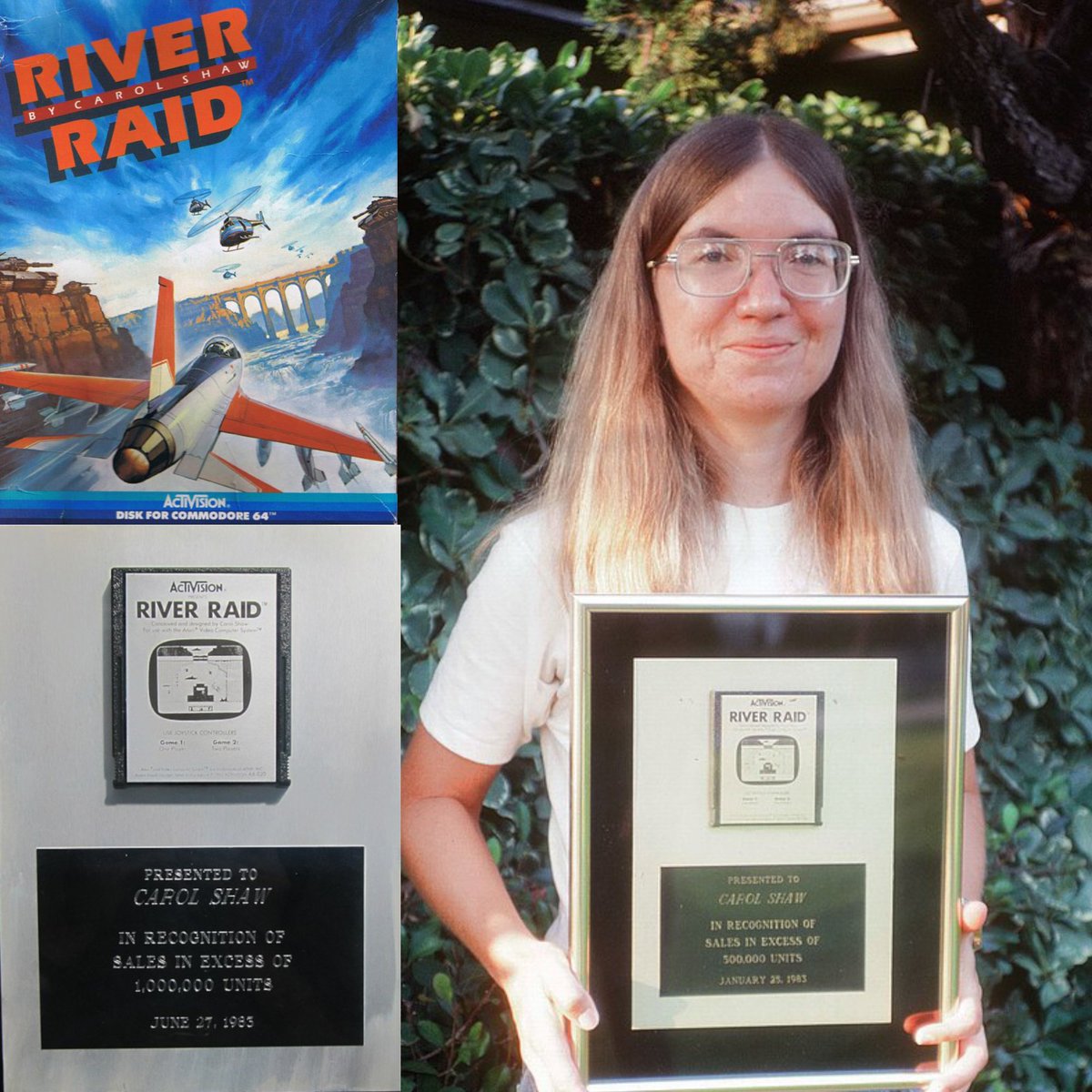Jeu Vidéo River Raid Pour Commodore 64 (Activision) - Rétro - En Très Bon état
