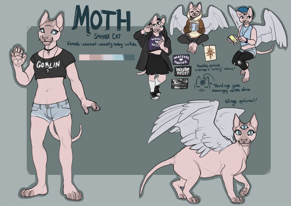 blackdogteeth's tweet photo. 📌 Pinned Tweet 📌
Hi! I’m Moth/Liath. I’m a mountain cryptid witch who makes fursuits and art
🦊 Fursuit work: @thissuitsyou 
🎨 My Art: @jabbershire 
My Fursonas are Liath, Rhiannon and Moth! Moth ref by @massiveanimal_. Ares is the love of my life! https://t.co/ep4Cvb7FXZ