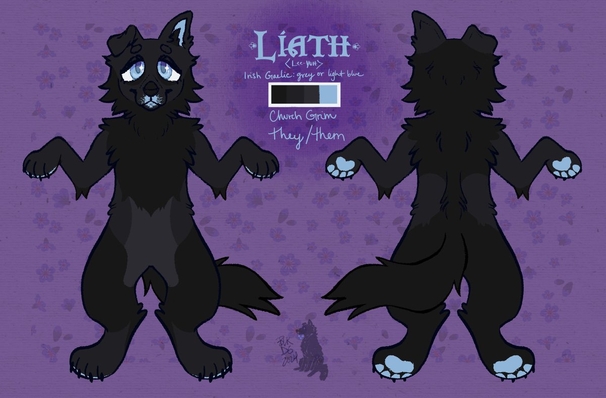 blackdogteeth's tweet photo. 📌 Pinned Tweet 📌
Hi! I’m Moth/Liath. I’m a mountain cryptid witch who makes fursuits and art
🦊 Fursuit work: @thissuitsyou 
🎨 My Art: @jabbershire 
My Fursonas are Liath, Rhiannon and Moth! Moth ref by @massiveanimal_. Ares is the love of my life! https://t.co/ep4Cvb7FXZ