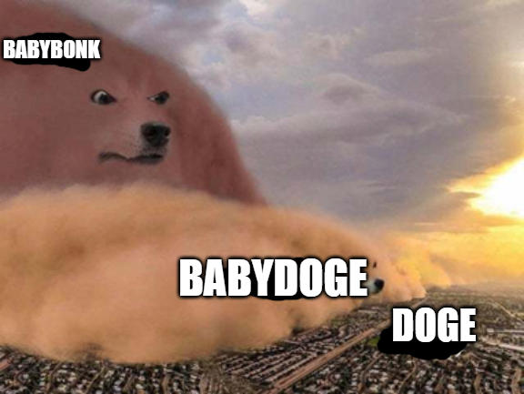 BabyBonkCoin's tweet photo. The BuyBack & Burn Wallet keeps growing.