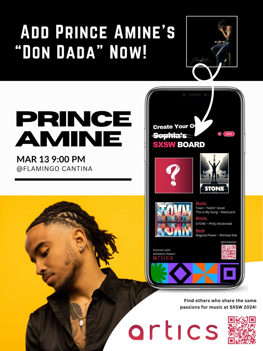 Happy to partner with <a href="/articsofficial_/">artics</a> for <a href="/sxsw/">SXSW</a> !
Head to articsapp.com/app-store and start sharing your passions