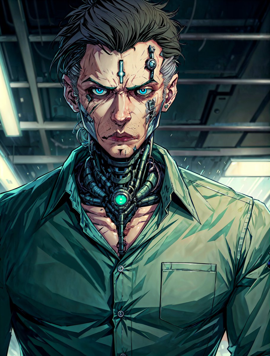 ANoNameArtist's tweet photo. I decided to redesign Thorne. I found the previous techniques I was using made it look a little too 3d and CGI. This however feels "right" to me.
#oc #myoc #comicart #cyber #digitalart #artonx #artistsonx #comicbookcharacters #ai #aiart #aiartcommunity https://t.co/PUkm7c1aex