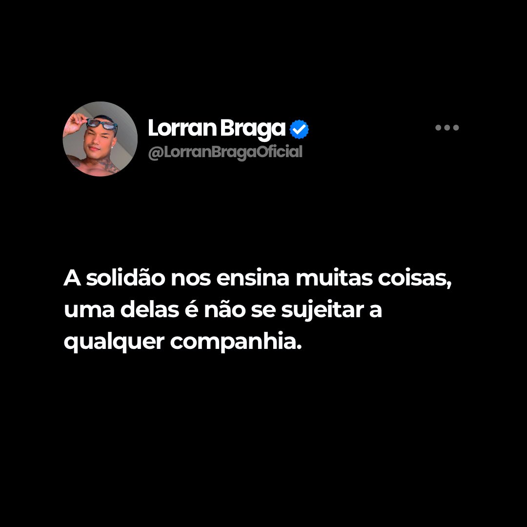 BragaLorran's tweet photo. 🔴 Seja seletivo com quem tem acesso a você. https://t.co/b0uHjZD5oy