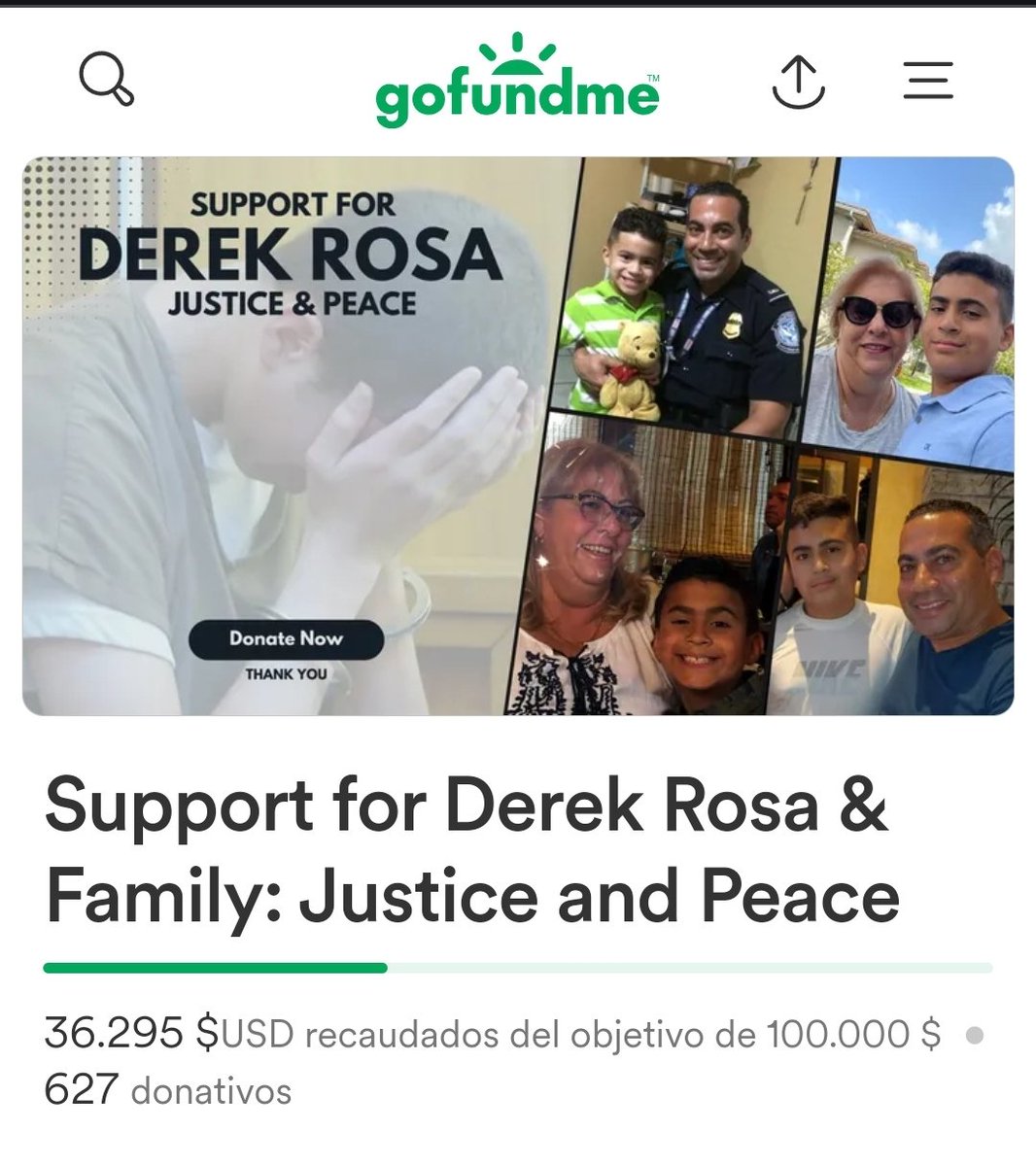 leoduvoz's tweet photo. La campaña para recibir fondos en pro de la defensa de Derek Rosa comenzó. La primera meta en goundfondme es de 100 mil dólares. Me indigna ver que por ningún lado veo a la verdadera víctima Irina Garcia. Esto sencillamente es una locura.....
#DerekRosa #JusticiaparaIrinaGarcia https://t.co/J5ibBKH0V5