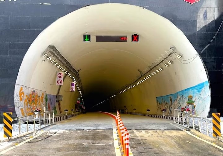 PM Narendra Modi will inaugurate the World’s Longest Bi-Lane Tunnel At 13,000 Feet, #SelaTunnel built by BRO in Arunachal Pradesh today.