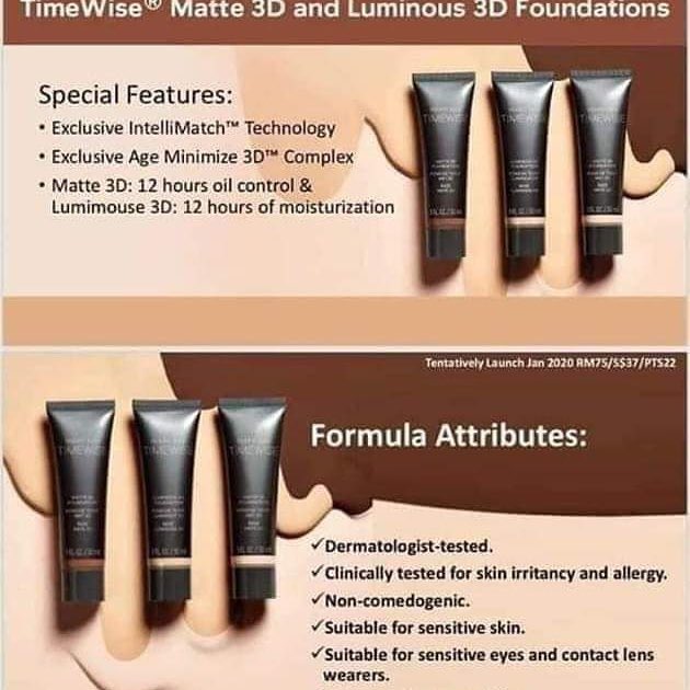 Maryyy_x's tweet photo. Timewise 3D Matte and Luminous foundation for both oily and dry skin Available to order ✨
•
•
Shop https://t.co/GbylzHLqp5 https://t.co/bGqLSdKjOB