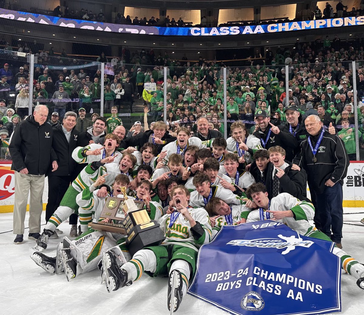 MSHSL State AA Boys’ Hockey Champions! #205 #Hornets