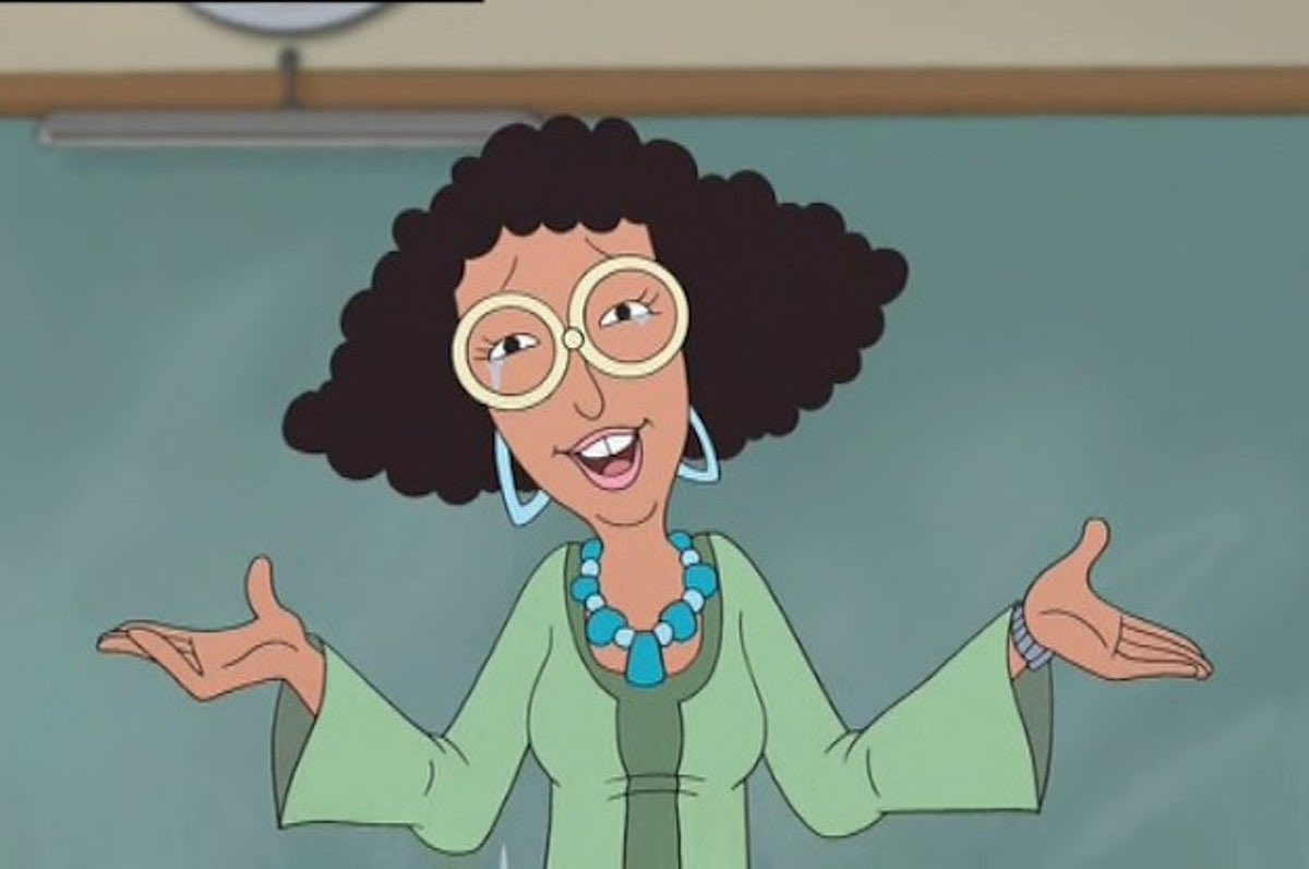 MeaganJaskot's tweet photo. Gay people are like “she saved my life” and it’s Miss Grotke from Recess https://t.co/rhMbtg9UQu