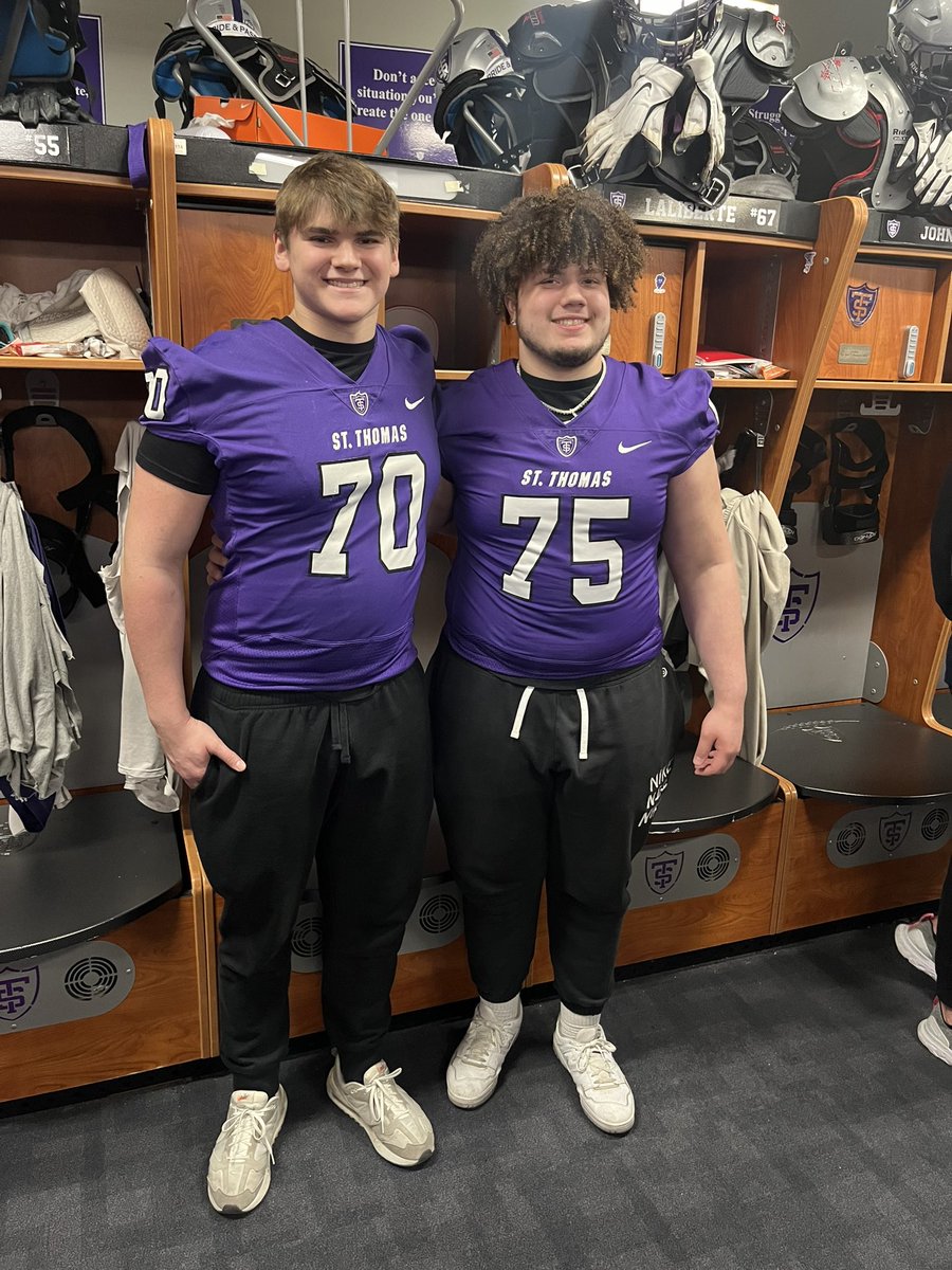 Thank you @BrandonLabath and @UST_Football for having me out for a junior day! @aid3nwill3am