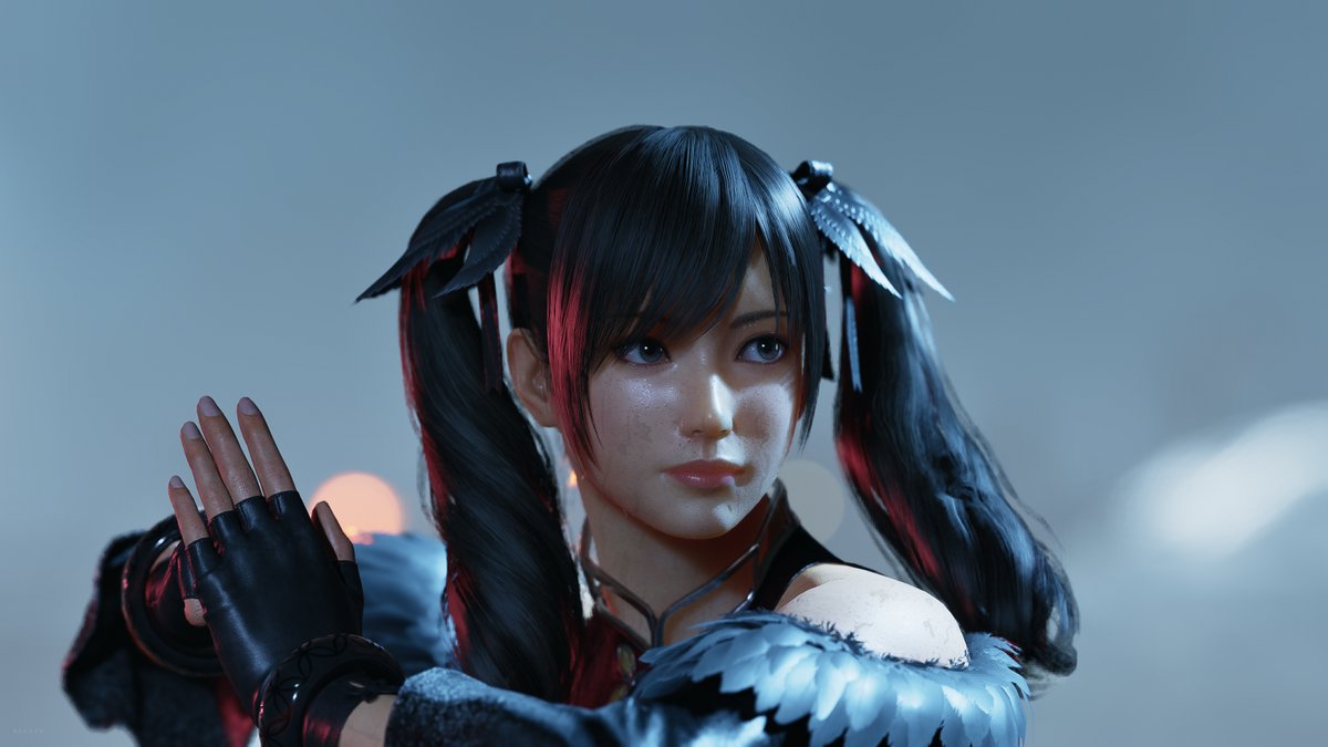 RECXFX's tweet photo. Tekken 8 : Xiaoyu

Xiaoyu's winning expression against Zafina is different, as compared to the other opponents where she is happy &amp; smiling. 

#Tekken #Tekken8 #TekkenXiaoyu #VirtualPhotography #VPRT https://t.co/q2cxQKVt90