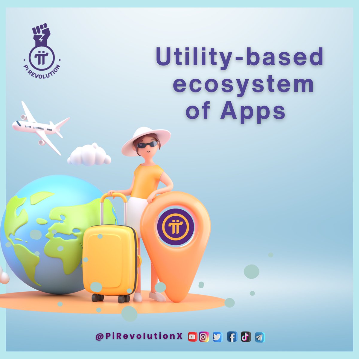 PiRevolutionX's tweet photo. 📌One important goal of the #PiNetwork is to create a utility-based ecosystem of apps. 📲 Transactions for real goods and services in the ecosystem, rather than just speculative trading, are intended to determine the utility of Pi⚡️

Pi Group ➡️https://t.co/gMDfIGqrFL https://t.co/e8lOadysHS