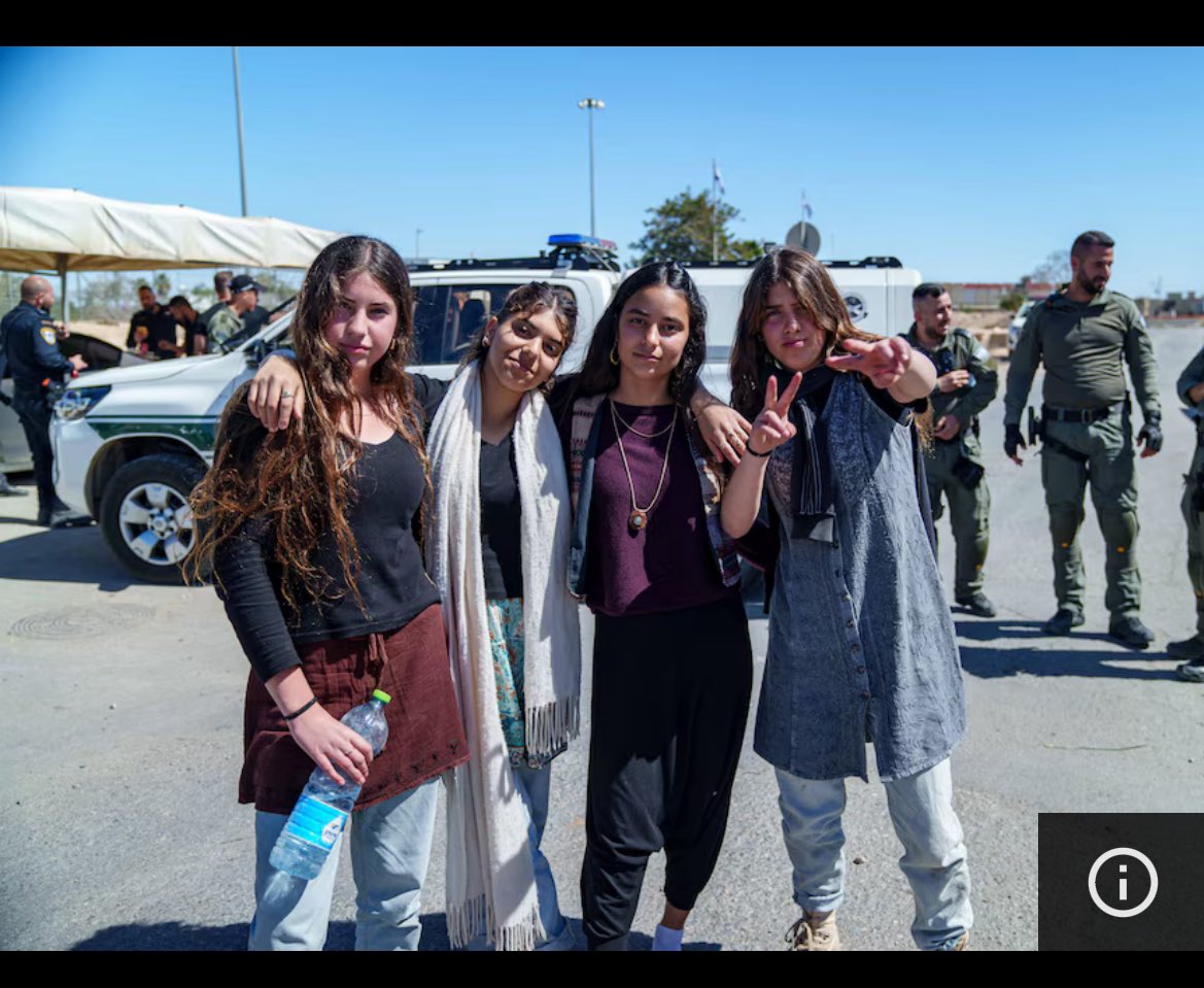 These Israeli girls are protesting and interfering with aide getting into Gaza happily telling the reporter “they don’t care if people starve” 
They are part of a group called order 9 you have to be cruel to block food and services #GazaFamine #Gaza_in_Genocide