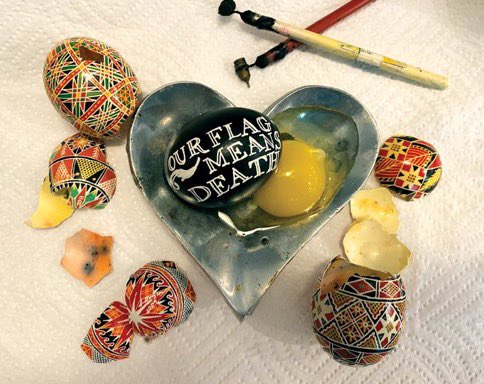 sirenepnw's tweet image. This show came along just at the right time and means so much. It rekindled my creativity and introduced me to such a lovely group of humans. A thread of my art &amp;amp; writing thanks to all the beautiful people who inspired me
#OurFlagMeansUs #OurFlagMeansDeath #ThankYouOFMD