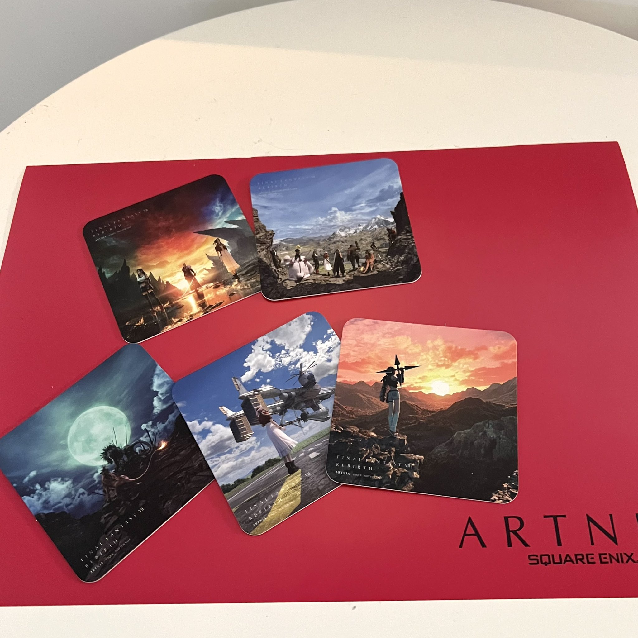 FF7 アルトニア スーベニア カード クラウド FINAL FANTASY VII ADVENT CHILDREN カードスリーブ クラウド
