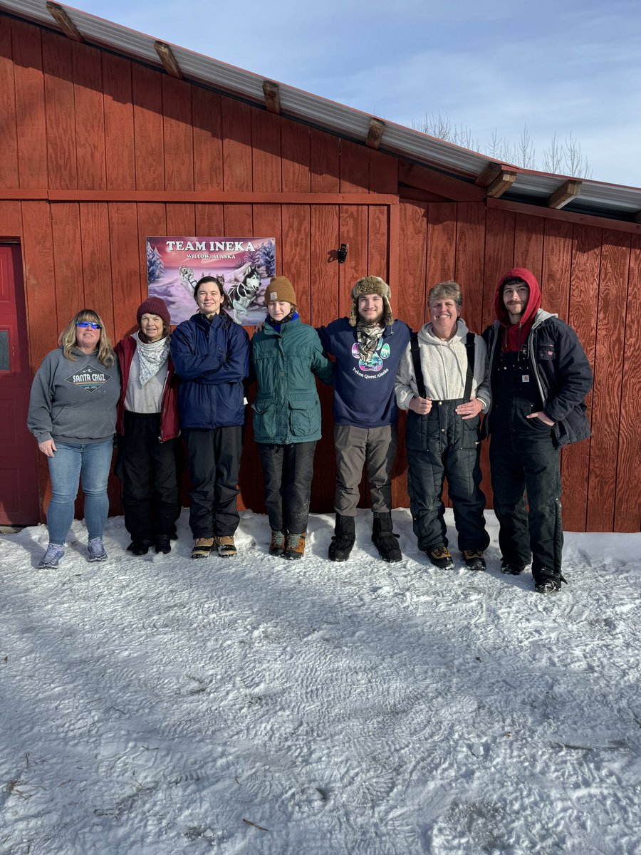 teamineka's tweet photo. The dog mushing college course is a wrap! https://t.co/0qZM8qQlgL