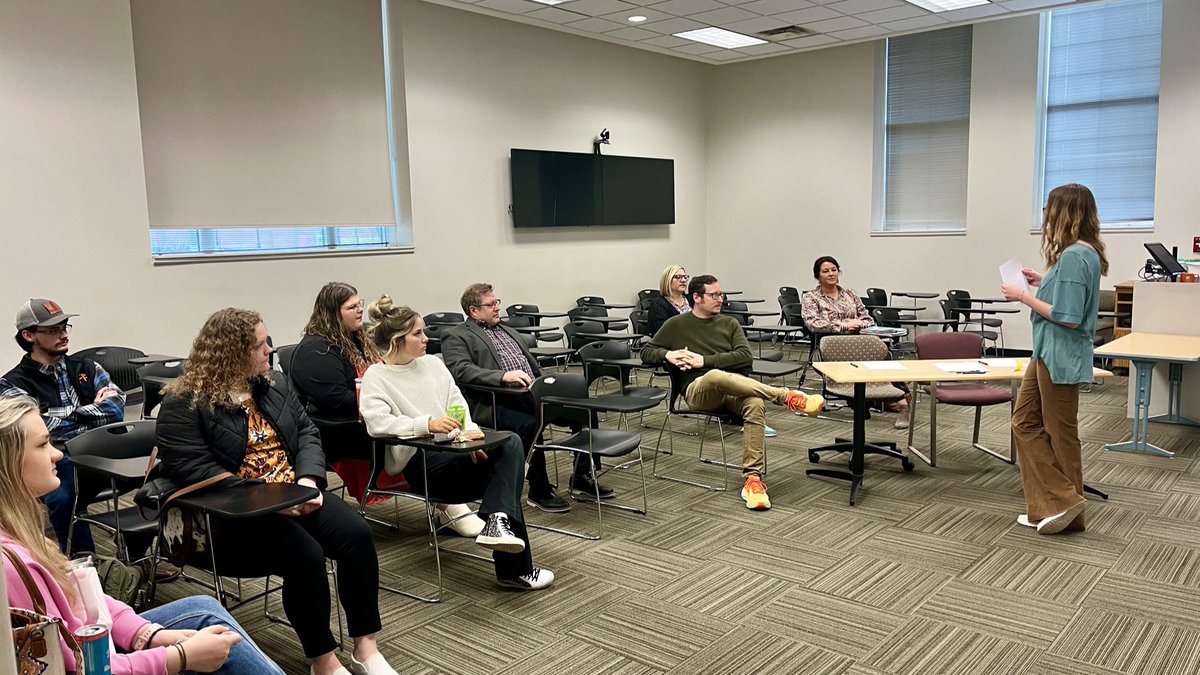SkyhawkAggie's tweet photo. The College was very happy to host the 2024 UT Martin FFA state and regional officer prep course today in Brehm Hall! Best of luck to all the participants! #UTMlovesFFA https://t.co/O6omZZyfn3