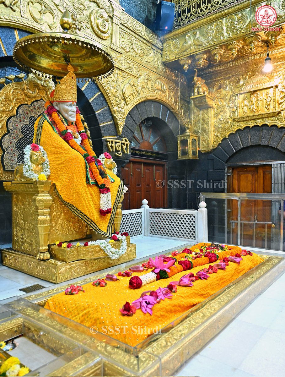 SSSTShirdi's tweet photo. *!! ॐ साई राम !!*
*श्री साईबाबा संस्थान विश्वस्त व्यवस्था,शिर्डी*
*!! ॐ Sai Ram !!*
*Shri Saibaba Sansthan Trust, Shirdi*
≈≈≈≈≈≈≈≈≈≈≈≈≈≈≈≈≈
 *आरती :-शिर्डी माझे पंढरपुर* 
*रविवार १० मार्च २०२४*    
*Aarti :-Shirdi Majhe Pandharpur*
*Sunday 10 March  2024* https://t.co/QMUI7dBzlH