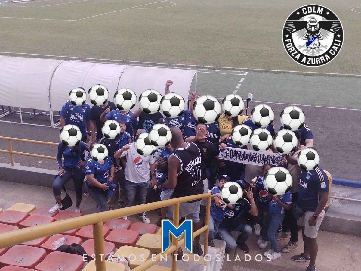 MundoMillos's tweet photo. #HINCHAS En el estadio Raúl Miranda de Yumbo, a 298 Km de Bogotá, Las Embajadoras fueron locales en su partido de esta tarde frente a Alianza por la Liga Femenina 2024

Gracias y felicitaciones a @AzurraCali y @caliembajador por acompañar al equipo femenino.

#EstamosEnTodosLados https://t.co/ZjIDXj6HM2