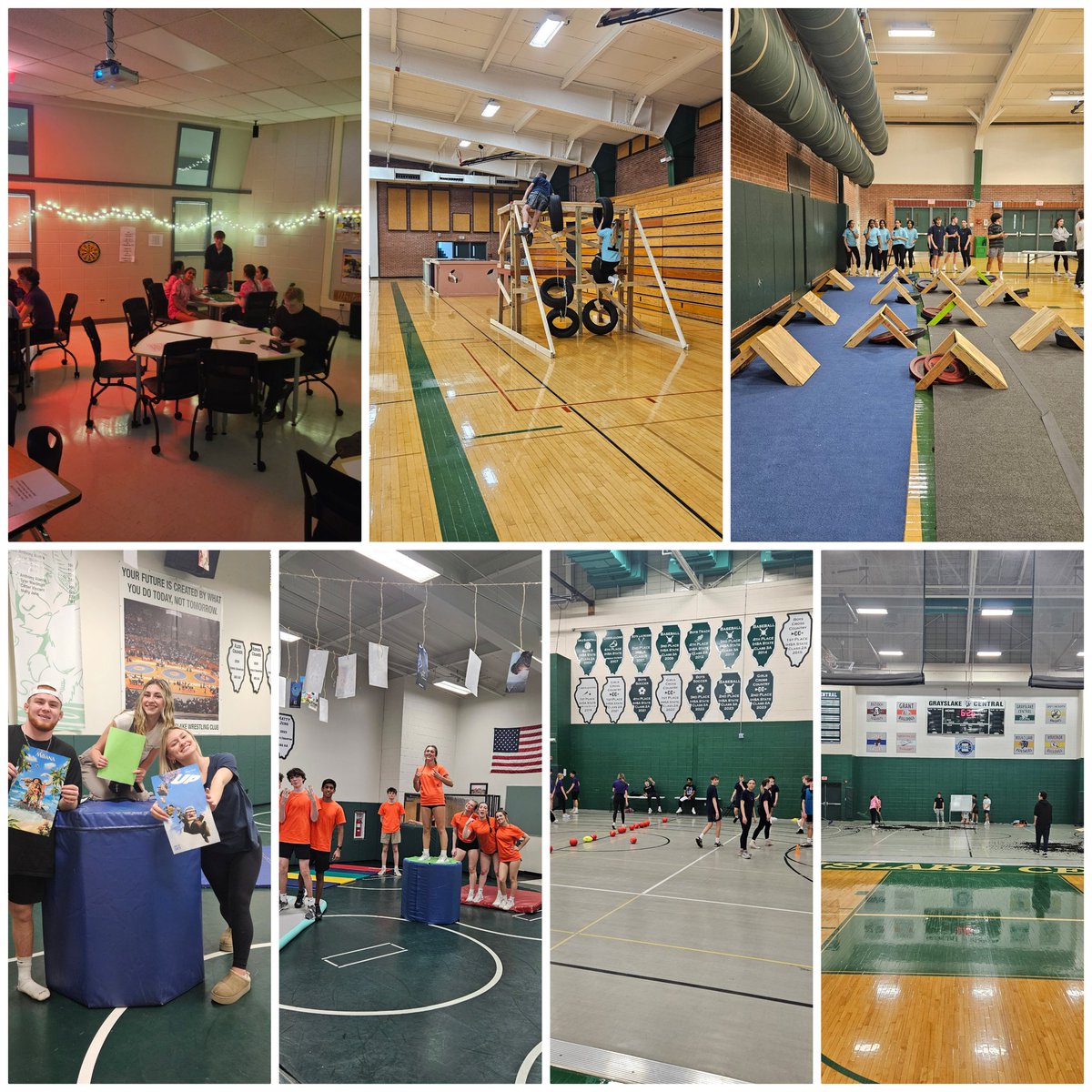 Ram's Games in full effect!  I absolutely love that our kids show up to raise money for charity. <a href="/GCHSPSP/">GCHS PSP</a> did an amazing job with the personalized games!
#Ramily 
<a href="/Grayslake_Rams/">Grayslake Central</a>