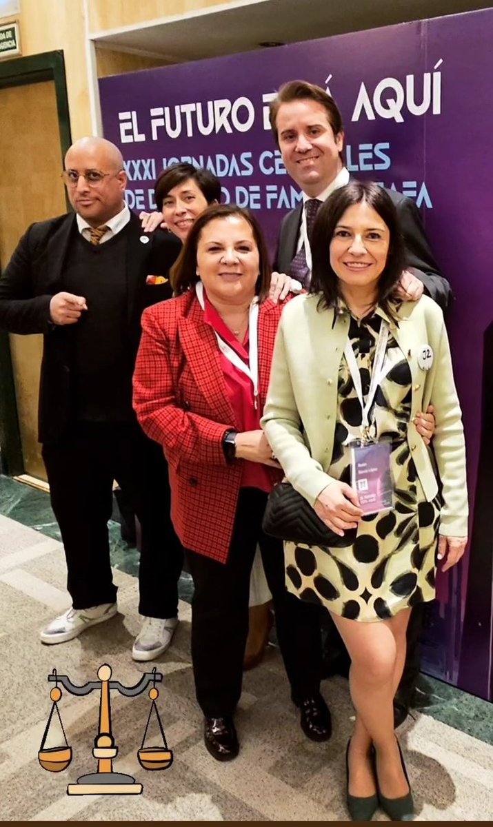 SrDanigmas's tweet photo. Presente en las XXI Jornadas Centrales de Derecho de Familia @AeafaAbogados  #CongresoAEAFA #Danigmas ⚖️👨🏻‍🚀🚀 https://t.co/bc718FvICT