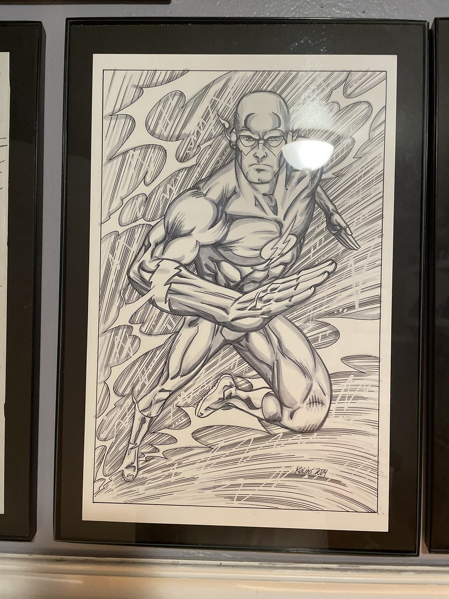 Chrishunt72's tweet image. I had the esteemed pleasure of meeting @Scott Kolins today. That guy is very talented and has drawn some of my favorite stories. Additionally, he’s a great human being. I’m very thankful he came to Toledo.I’m also very grateful he shared some of his brilliance with me.