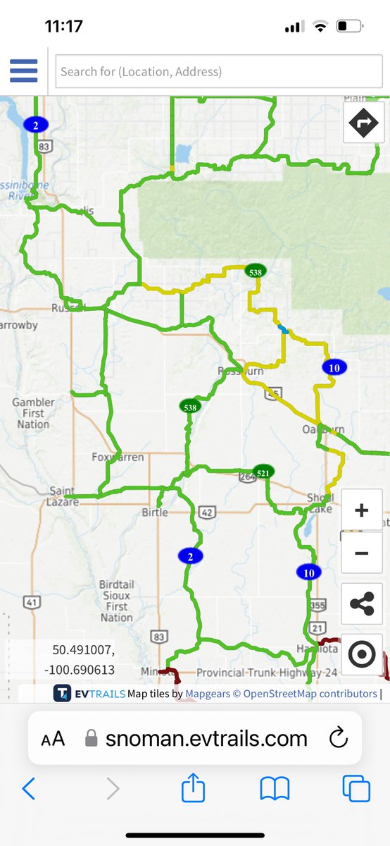 Great ride today with <a href="/friesenderekj1/">Derek Friesen</a> and my brother. Shoal Lake, Olha, Rossman Lake, Russell, Inglis, and Birtle. 

Great snow.  Best ride of the year.