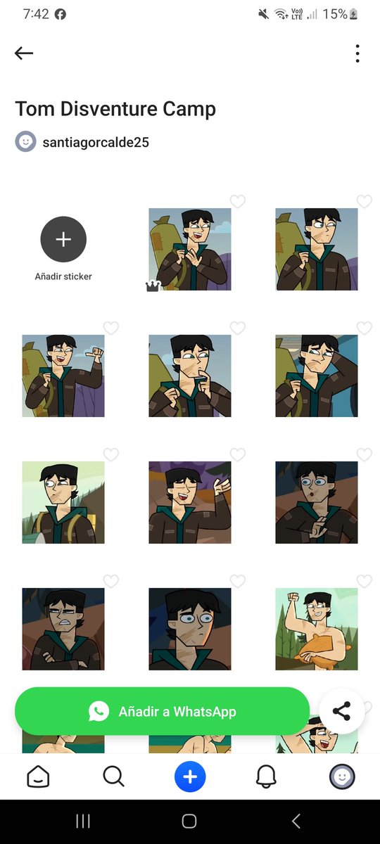 PomPomTsuki's tweet photo. Hice un set de stickers de Tom porque me parece que casi no tenemos stickers para Whatsapp, así que si desean usarlos les dejo el código y enlace <33 

•  0846AZ

•  https://t.co/64ozCxNITK

#disventurecampallstars #TomdisventureCamp #DisventureCamp #Sticker #Stickerly https://t.co/cQdTj8ouqm