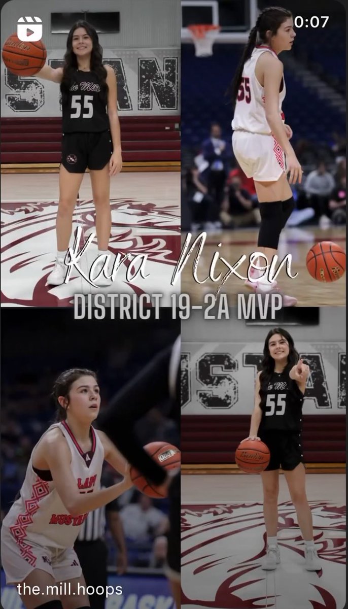 TLSBasketball's tweet photo. Shout-Out to Texas LoneStar’s 16U #3SSB 2027 5’10 FLOOR GENERAL @kara_nixon2 on  being named District 19-2A MVP. @3SSBGCircuit #STATECHAMP #STATEMVP #HARDWORKPAYINGOFF #MUCHDESERVED #PROUDOFYOU https://t.co/djd250UqPM