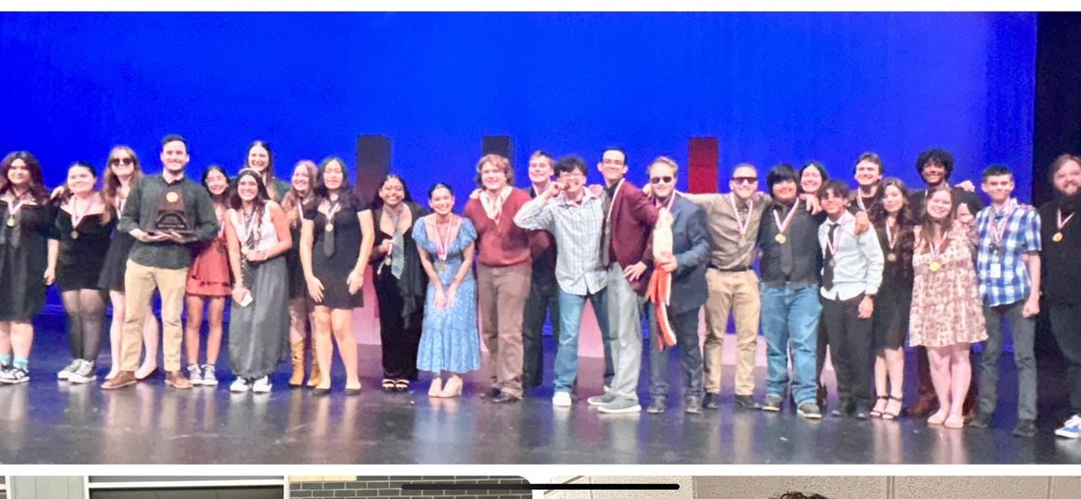 strode_matt's tweet photo. Moving on to Area! Congrats to our OAP cast and Mr.Spadie!
#chapelhillisd https://t.co/uyBdPQreQj
