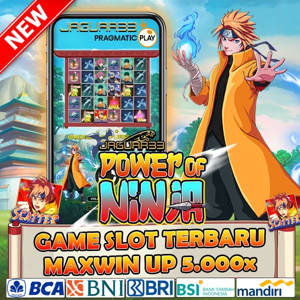 jaguar33maxwin's tweet photo. Game slot terbaru Pragmatic Play - Power of Ninja kini dapat anda mainkan disitus GACOR Jaguar33.
https://t.co/GBzXM1POjR
#jaguar33 #slotterbaru #pragmaticplay #powerofninja #slotindonesia #pragmaticindonesia #slotgacor #slotonline #maxwin5000x #maxwinslot #fyp #viral #trending https://t.co/cJ82MzlXBx