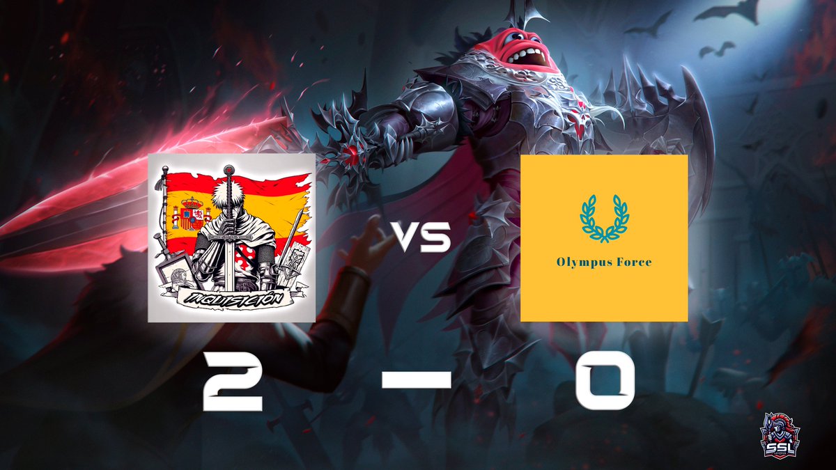 🚨 Olimpus Force pierde el primer partido de los Play Offs debido a incomparecencia a la hora del partido.

Debido a esto, La Inquisición Española se lleva la victoria con un 2 a 0 a favor y pasa a la final del Upper Bracket.
