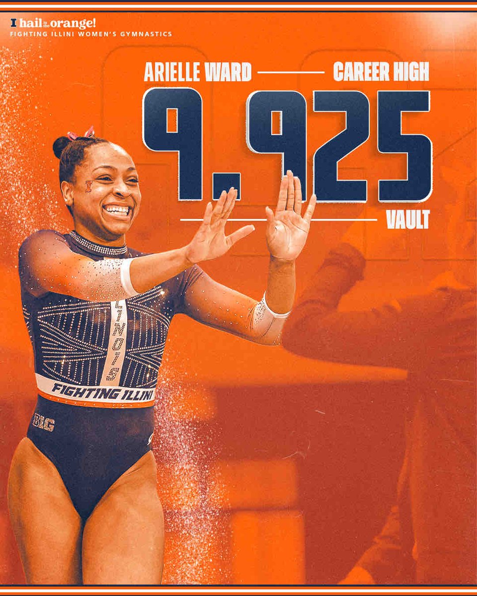 Illinois Women's Gymnastics tweet media