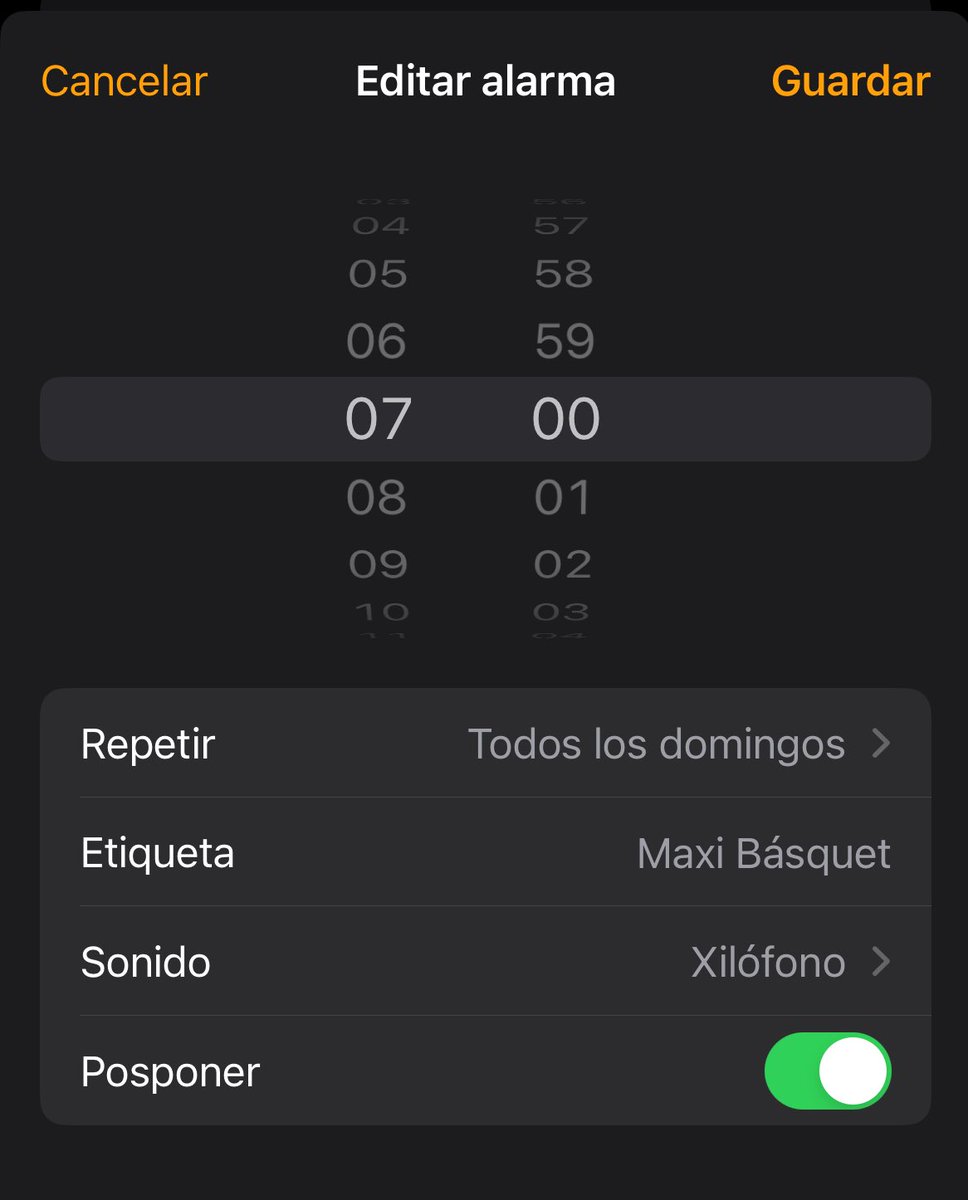 Todos yendo al cumbion y yo con la alarma puesta