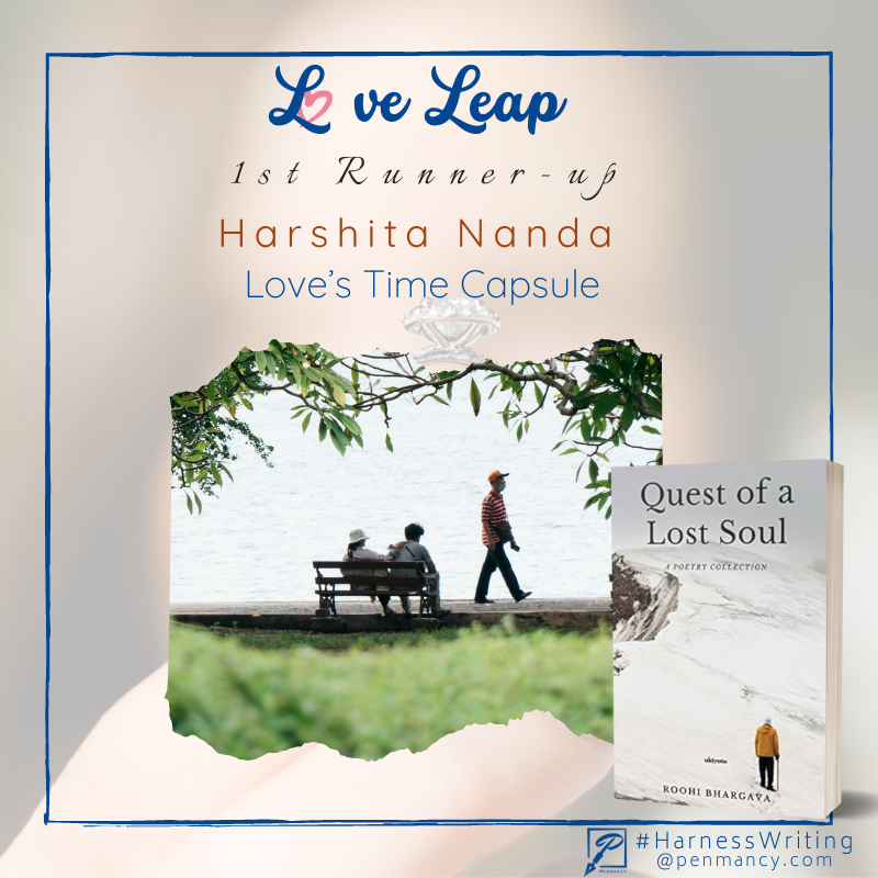 penmancy's tweet image. #HarnessWriting: #LoveLeap Winner Announcement

Congratulations to:
🥉: Ichi-go Ichi-e by Deepa Vishal
🥈: Love’s Time Capsule by Harshita Nanda
🥇: Leap of Faith by Alpna Das Sharma

#Wrtitingprompt: penmancy.com/love-leap/

#shortstories #writingcommunity #writerscommunity